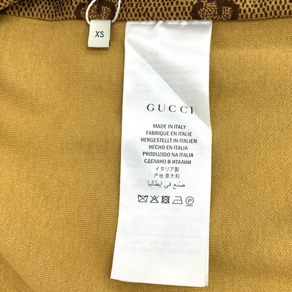 IM0229 Gucci color-blocking striped logo jacquard full print stand collar zipper - Picture 6 of 8